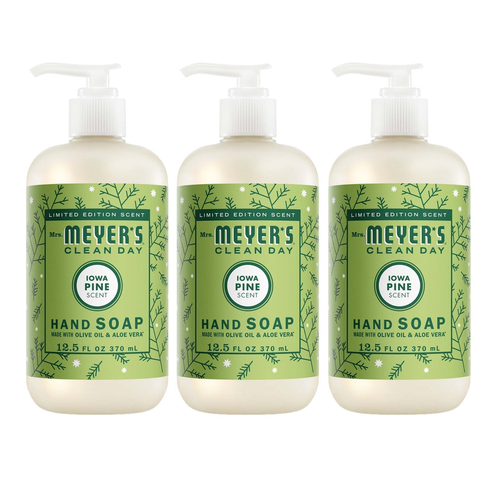 Mrs. Meyer's Iowa Pine Liquid Hand Soap 3-count Bundle
